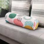 - RealHomes Özel Tasarımlı Dijital Baskılı İç Dolgulu Fermuarlı Silindir Yastık - Realhomes Sanatsal Modern Tasarımlı Dijital Baskılı Modern İç Dolgulu - Fermuarlı Süet Silindir Yuvarlak Yastık Kırlent Realhomes