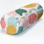 - RealHomes Özel Tasarımlı Dijital Baskılı İç Dolgulu Fermuarlı Silindir Yastık - Realhomes Sanatsal Modern Tasarımlı Dijital Baskılı Modern İç Dolgulu - Fermuarlı Süet Silindir Yuvarlak Yastık Kırlent Realhomes