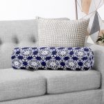 - RealHomes Özel Tasarımlı Dijital Baskılı İç Dolgulu Fermuarlı Silindir Yastık - Realhomes  Beyaz Zeminli Soft Renkli Yapraklı Dijital Baskılı Modern İç Dolgulu - Fermuarlı Süet Silindir Daire Yastık Kırlent Realhomes