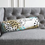 - RealHomes Özel Tasarımlı Dijital Baskılı İç Dolgulu Fermuarlı Silindir Yastık - Realhomes Renkli Zemin Üzerinde Onedraw Çizimli Dijital Baskılı Modern İç Dolgulu Fermuarlı Çok Amaçlı Silindir Yastık Kırlent Realhomes