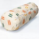 - RealHomes Özel Tasarımlı Dijital Baskılı İç Dolgulu Fermuarlı Silindir Yastık - Realhomes  Renkli Zeminde Onedraw Çizimli Dijital Baskılı Modern İç Dolgulu Yumuşak Silindir Form Yastık Kırlent Realhomes