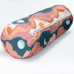 - RealHomes Özel Tasarımlı Dijital Baskılı İç Dolgulu Fermuarlı Silindir Yastık - Realhomes  Renkli Zemin Üzerinde Ay Güneş Temalı Dijital Baskılı Modern İç Dolgulu Yumuşak Silindir Form Yastık Kırlent Realhomes