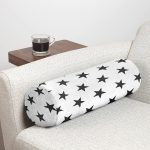 - RealHomes Özel Tasarımlı Dijital Baskılı İç Dolgulu Fermuarlı Silindir Yastık - Realhomes  Modern Yıldız Desenli Dijital Baskılı Dekoratif İç Dolgulu Yumuşak Silindir Form Yastık Kırlent Realhomes