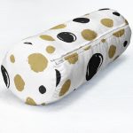 - RealHomes Özel Tasarımlı Dijital Baskılı İç Dolgulu Fermuarlı Silindir Yastık - Realhomes Beyaz Zemin Üzerinde Renkli Geometrik Desenli Dijital Baskılı Modern İç Dolgulu - Fermuarlı Süet Silindir Daire Yastık Kırlent Realhomes