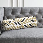 - RealHomes Özel Tasarımlı Dijital Baskılı İç Dolgulu Fermuarlı Silindir Yastık - Realhomes Beyaz Zemin Üzerinde Renkli Geometrik Çizimli Dijital Baskılı Modern İç Dolgulu - Fermuarlı Süet Silindir Rulo Yastık Kırlent Realhomes