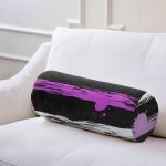 - RealHomes Özel Tasarımlı Dijital Baskılı İç Dolgulu Fermuarlı Silindir Yastık - Realhomes  Siyah Zemin Üzerinde Renkli Puantiyeli Dijital Baskılı Modern İç Dolgulu - Fermuarlı Süet Silindir Daire Yastık Kırlent Realhomes