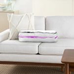 - RealHomes Özel Tasarımlı Dijital Baskılı İç Dolgulu Fermuarlı Silindir Yastık - Realhomes  Beyaz Zemin Üzerinde Renkli Soyut Çizim Dijital Baskılı Modern İç Dolgulu Fermuarlı Çok Amaçlı Silindir Yastık Kırlent Realhomes