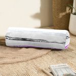 - RealHomes Özel Tasarımlı Dijital Baskılı İç Dolgulu Fermuarlı Silindir Yastık - Realhomes  Beyaz Zemin Üzerinde Renkli Soyut Çizim Dijital Baskılı Modern İç Dolgulu Fermuarlı Çok Amaçlı Silindir Yastık Kırlent Realhomes