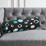 - RealHomes Özel Tasarımlı Dijital Baskılı İç Dolgulu Fermuarlı Silindir Yastık - Realhomes  Siyah Zemin Üzerinde Renkli Puantiyeli Dijital Baskılı Modern İç Dolgulu - Fermuarlı Süet Silindir Daire Yastık Kırlent Realhomes