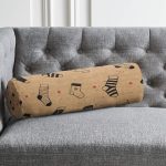 - RealHomes Özel Tasarımlı Dijital Baskılı İç Dolgulu Fermuarlı Silindir Yastık - Realhomes  Renkli Zemin Üzerinde Modern Çorap Desenli Dijital Baskılı Modern İç Dolgulu Fermuarlı Çok Amaçlı Silindir Yastık Kırlent Realhomes