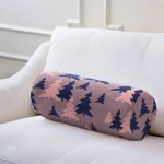- RealHomes Özel Tasarımlı Dijital Baskılı İç Dolgulu Fermuarlı Silindir Yastık - Realhomes Renkli Zeminde Pastel Renkli Siyah Çam Ağacı Desenli Dijital Baskılı Modern İç Dolgulu - Fermuarlı Süet Silindir Daire Yastık Kırlent Realhomes