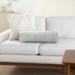 - RealHomes Özel Tasarımlı Dijital Baskılı İç Dolgulu Fermuarlı Silindir Yastık - Realhomes  Pastel Zemin Geometrik Desenli Gold Detaylı Dijital Baskılı Modern İç Dolgulu - Fermuarlı Süet Silindir Daire Yastık Kırlent Realhomes