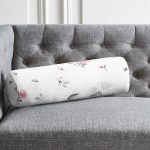 - RealHomes Özel Tasarımlı Dijital Baskılı İç Dolgulu Fermuarlı Silindir Yastık - Realhomes  Pastel Zeminde Siyah Beyaz Renkli Puantiye Desenli Dijital Baskılı Modern İç Dolgulu Yumuşak Silindir Form Yastık Kırlent Realhomes