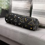 - RealHomes Özel Tasarımlı Dijital Baskılı İç Dolgulu Fermuarlı Silindir Yastık - Realhomes  Renkli Zemin Üzerinde Çam Ağacı Desenli Dijital Baskılı Modern İç Dolgulu Fermuarlı Çok Amaçlı Silindir Yastık Kırlent Realhomes