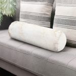 - RealHomes Özel Tasarımlı Dijital Baskılı İç Dolgulu Fermuarlı Silindir Yastık - Realhomes Renkli Zemin Üzerinde Soyut Mermer Desenli Dijital Baskılı Modern İç Dolgulu Yumuşak Silindir Form Yastık Kırlent Realhomes