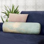 - RealHomes Özel Tasarımlı Dijital Baskılı İç Dolgulu Fermuarlı Silindir Yastık - Realhomes Renkli Zemin Üzerinde Soyut Mermer Desenli Dijital Baskılı Modern İç Dolgulu - Fermuarlı Süet Silindir Daire Yastık Kırlent Realhomes