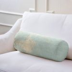 - RealHomes Özel Tasarımlı Dijital Baskılı İç Dolgulu Fermuarlı Silindir Yastık - Realhomes Renkli Zemin Üzerinde Soyut Mermer Desenli Dijital Baskılı Modern İç Dolgulu - Fermuarlı Süet Silindir Daire Yastık Kırlent Realhomes