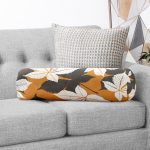 - RealHomes Özel Tasarımlı Dijital Baskılı İç Dolgulu Fermuarlı Silindir Yastık - Realhomes Renkli Zemin Üzerinde Çiçek Desenli Dijital Baskılı Modern İç Dolgulu Süet Silindir Yastık Kırlent - Bel Yastığı Realhomes