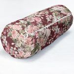 - RealHomes Özel Tasarımlı Dijital Baskılı İç Dolgulu Fermuarlı Silindir Yastık - Realhomes Renkli Zemin Üzerinde Çiçek Desenli Dijital Baskılı Modern İç Dolgulu Yumuşak Silindir Form Yastık Kırlent Realhomes