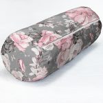 - RealHomes Özel Tasarımlı Dijital Baskılı İç Dolgulu Fermuarlı Silindir Yastık - Realhomes Renkli Zemin Üzerinde Çiçek Desenli Dijital Baskılı Modern İç Dolgulu - Fermuarlı Süet Silindir Rulo Yastık Kırlent Realhomes