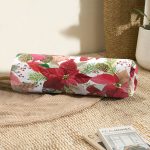 - RealHomes Özel Tasarımlı Dijital Baskılı İç Dolgulu Fermuarlı Silindir Yastık - Realhomes Beyaz Zemin Üzerinde Renkli Yaprak Desenli Dijital Baskılı Modern İç Dolgulu Fermuarlı Çok Amaçlı Silindir Yastık Kırlent Realhomes