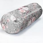 - RealHomes Özel Tasarımlı Dijital Baskılı İç Dolgulu Fermuarlı Silindir Yastık - Realhomes Renkli Zemin Üzerinde Çiçek Desenli Dijital Baskılı Modern İç Dolgulu - Fermuarlı Süet Silindir Rulo Yastık Kırlent Realhomes