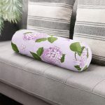 - RealHomes Özel Tasarımlı Dijital Baskılı İç Dolgulu Fermuarlı Silindir Yastık - Realhomes Renkli Zemin Üzerinde Yeşil Yapraklı Çiçek Desenli Dijital Baskılı Modern İç Dolgulu - Fermuarlı Süet Silindir Yuvarlak Yastık Kırlent Realhomes