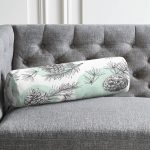 - RealHomes Özel Tasarımlı Dijital Baskılı İç Dolgulu Fermuarlı Silindir Yastık - Realhomes Beyaz Zemin Üzerinde Renkli Puantiyeli Kozalak Desenli Dijital Baskılı Modern İç Dolgulu - Fermuarlı Süet Berjer Silindir Yastık Kırlent Realhomes