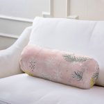 - RealHomes Özel Tasarımlı Dijital Baskılı İç Dolgulu Fermuarlı Silindir Yastık - Realhomes Renkli Zemin Üzerinde Kartane Desenli Yaprak Motifli Dijital Baskılı Modern İç Dolgulu - Fermuarlı Süet Silindir Rulo Yastık Kırlent Realhomes