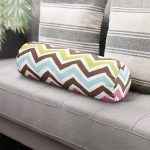 - RealHomes Özel Tasarımlı Dijital Baskılı İç Dolgulu Fermuarlı Silindir Yastık - Realhomes Realhomes Modern Zikzak Dijital Baskılı Modern İç Dolgulu - Fermuarlı Süet Silindir Daire Yastık Kırlent Realhomes