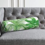 - RealHomes Özel Tasarımlı Dijital Baskılı İç Dolgulu Fermuarlı Silindir Yastık - Realhomes Beyaz Zemin Üzerinde Çiçek Desenli Dijital Baskılı Modern İç Dolgulu Fermuarlı Çok Amaçlı Silindir Yastık Kırlent Realhomes