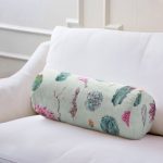 - RealHomes Özel Tasarımlı Dijital Baskılı İç Dolgulu Fermuarlı Silindir Yastık - Realhomes Renkli Zemin Üzerinde Kaktüs Desenli Dijital Baskılı Modern İç Dolgulu - Fermuarlı Süet Silindir Rulo Yastık Kırlent Realhomes