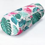 Modern Yaprak Desenli Dijital Baskılı İç Dolgulu Fermuarlı Çok Amaçlı Silindir Yastık Kırlent Realhomes