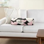 Sevgililer Günü Temalı Özel Tasarım Dijital Baskılı Modern İç Dolgulu - Fermuarlı Süet Berjer Silindir Yastık Kırlent Realhomes