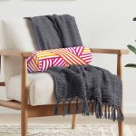 Sevgililer Günü Temalı Özel Tasarım Dijital Baskılı Modern İç Dolgulu - Fermuarlı Süet Berjer Silindir Yastık Kırlent Realhomes