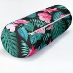 Çiçek Desenli Dijital Baskılı İç Dolgulu Süet Silindir Yastık Kırlent - Bel Yastığı Realhomes