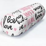 - RealHomes Özel Tasarımlı Dijital Baskılı İç Dolgulu Fermuarlı Silindir Yastık - Realhomes  Sevgililer Günü Temalı Özel Tasarım Dijital Baskılı Modern İç Dolgulu Süet Silindir Yastık Kırlent - Bel Yastığı Realhomes