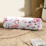 - RealHomes Özel Tasarımlı Dijital Baskılı İç Dolgulu Fermuarlı Silindir Yastık - Realhomes Flamingo Desenli Dijital Baskılı İç Dolgulu Fermuarlı Çok Amaçlı Silindir Yastık Kırlent Realhomes