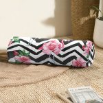 Flamingo Desenli Dijital Baskılı İç Dolgulu - Fermuarlı Süet Silindir Daire Yastık Kırlent Realhomes