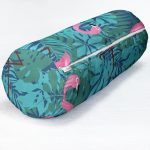 - RealHomes Özel Tasarımlı Dijital Baskılı İç Dolgulu Fermuarlı Silindir Yastık - Realhomes  Flamingo Desenli Dijital Baskılı İç Dolgulu - Fermuarlı Süet Silindir Rulo Yastık Kırlent Realhomes