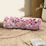 - RealHomes Özel Tasarımlı Dijital Baskılı İç Dolgulu Fermuarlı Silindir Yastık - Realhomes Çiçek Temalı Dijital Baskılı İç Dolgulu - Fermuarlı Süet Silindir Daire Yastık Kırlent Realhomes