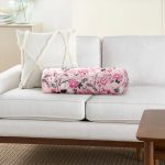 - RealHomes Özel Tasarımlı Dijital Baskılı İç Dolgulu Fermuarlı Silindir Yastık - Realhomes Çiçek Temalı Dijital Baskılı İç Dolgulu - Fermuarlı Süet Silindir Daire Yastık Kırlent Realhomes