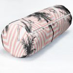 - RealHomes Özel Tasarımlı Dijital Baskılı İç Dolgulu Fermuarlı Silindir Yastık - Realhomes  Flamingo Desenli Dijital Baskılı Dekoratif İç Dolgulu - Fermuarlı Süet Silindir Yuvarlak Yastık Kırlent Realhomes