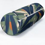 - RealHomes Özel Tasarımlı Dijital Baskılı İç Dolgulu Fermuarlı Silindir Yastık - Realhomes Yeşil Lacivert Renkli Özel Tasarım İç Dolgulu - Fermuarlı Süet Silindir Rulo Yastık Kırlent Realhomes