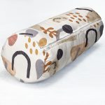 - RealHomes Özel Tasarımlı Dijital Baskılı İç Dolgulu Fermuarlı Silindir Yastık - Realhomes Soyut Tasarımlı Özel Tasarım Dekoratif İç Dolgulu - Fermuarlı Süet Silindir Yuvarlak Yastık Kırlent Realhomes