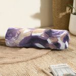 - RealHomes Özel Tasarımlı Dijital Baskılı İç Dolgulu Fermuarlı Silindir Yastık - Realhomes  Suluboya Motifli Oval Çizimli Dekoratif İç Dolgulu Fermuarlı Çok Amaçlı Silindir Yastık Kırlent Realhomes