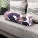 - RealHomes Özel Tasarımlı Dijital Baskılı İç Dolgulu Fermuarlı Silindir Yastık - Realhomes  Suluboya Motifli Oval Çizimli Dekoratif İç Dolgulu Fermuarlı Çok Amaçlı Silindir Yastık Kırlent Realhomes