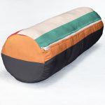 Renkli Düz Çizgili Dijital Baskılı Dekoratif İç Dolgulu Fermuarlı Çok Amaçlı Silindir Yastık Kırlent Realhomes