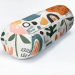 - RealHomes Özel Tasarımlı Dijital Baskılı İç Dolgulu Fermuarlı Silindir Yastık - Realhomes  Soyut Çizimli Onedraw Temalı Dekoratif İç Dolgulu - Fermuarlı Süet Silindir Daire Yastık Kırlent Realhomes