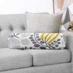 - RealHomes Özel Tasarımlı Dijital Baskılı İç Dolgulu Fermuarlı Silindir Yastık - Realhomes  Sanatsal Tropik Yaprak Motifli Dekoratif İç Dolgulu Fermuarlı Çok Amaçlı Silindir Yastık Kırlent Realhomes